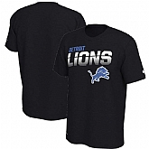 Detroit Lions Nike Sideline Line of Scrimmage Legend Performance T-Shirt Black,baseball caps,new era cap wholesale,wholesale hats